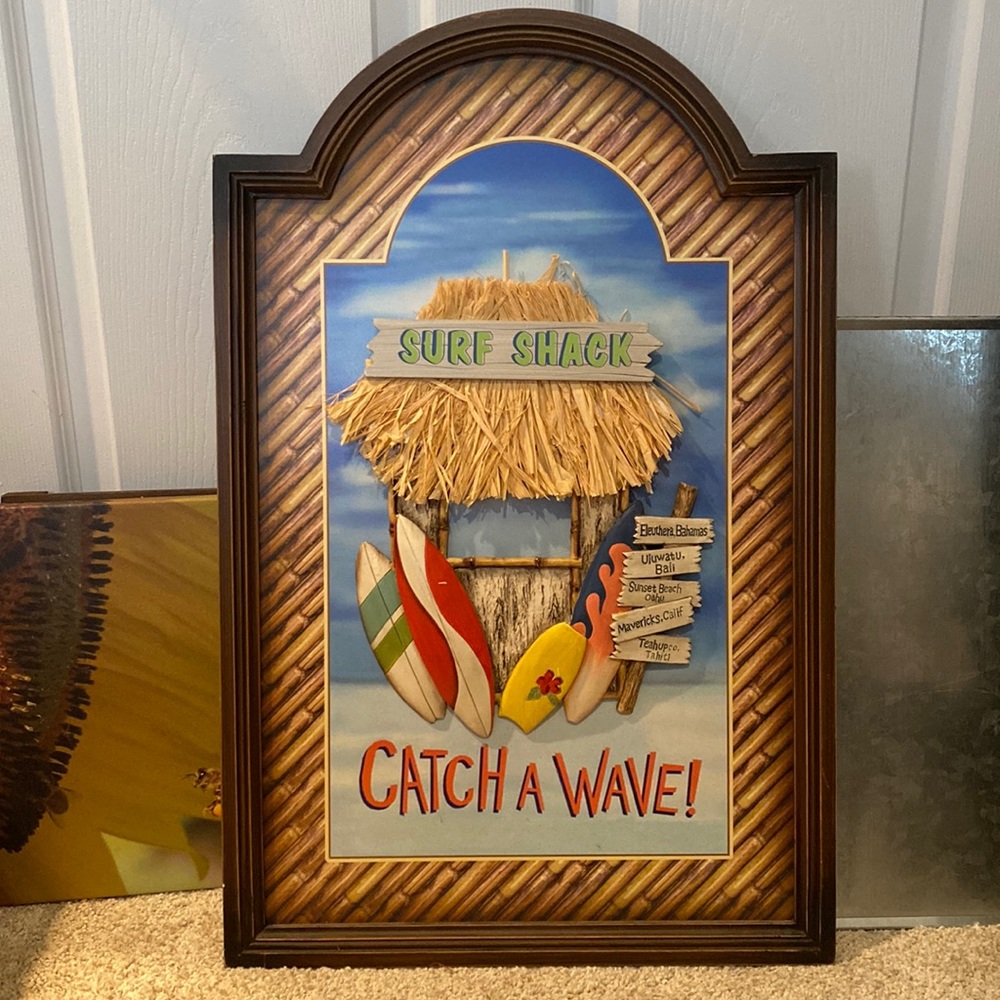 Surf Shack/Catch a Wave Pub Sign